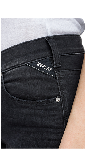 HYPERFLEX CLOUDS NEW LUZ 11.5OZ　ストレッチ ブラックデニム 詳細画像
